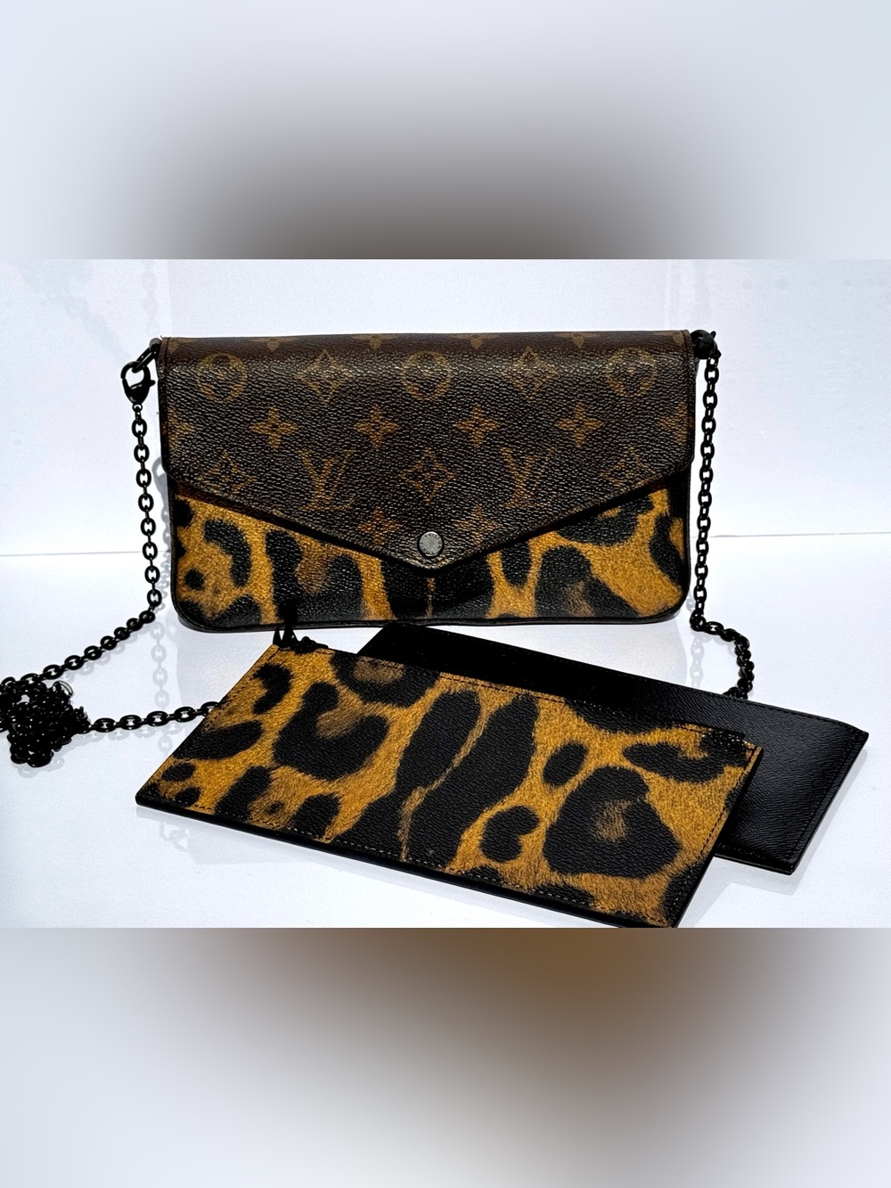 Louis Vuitton Limited Edition Felicie Wild Animal Set Leopard 🐆